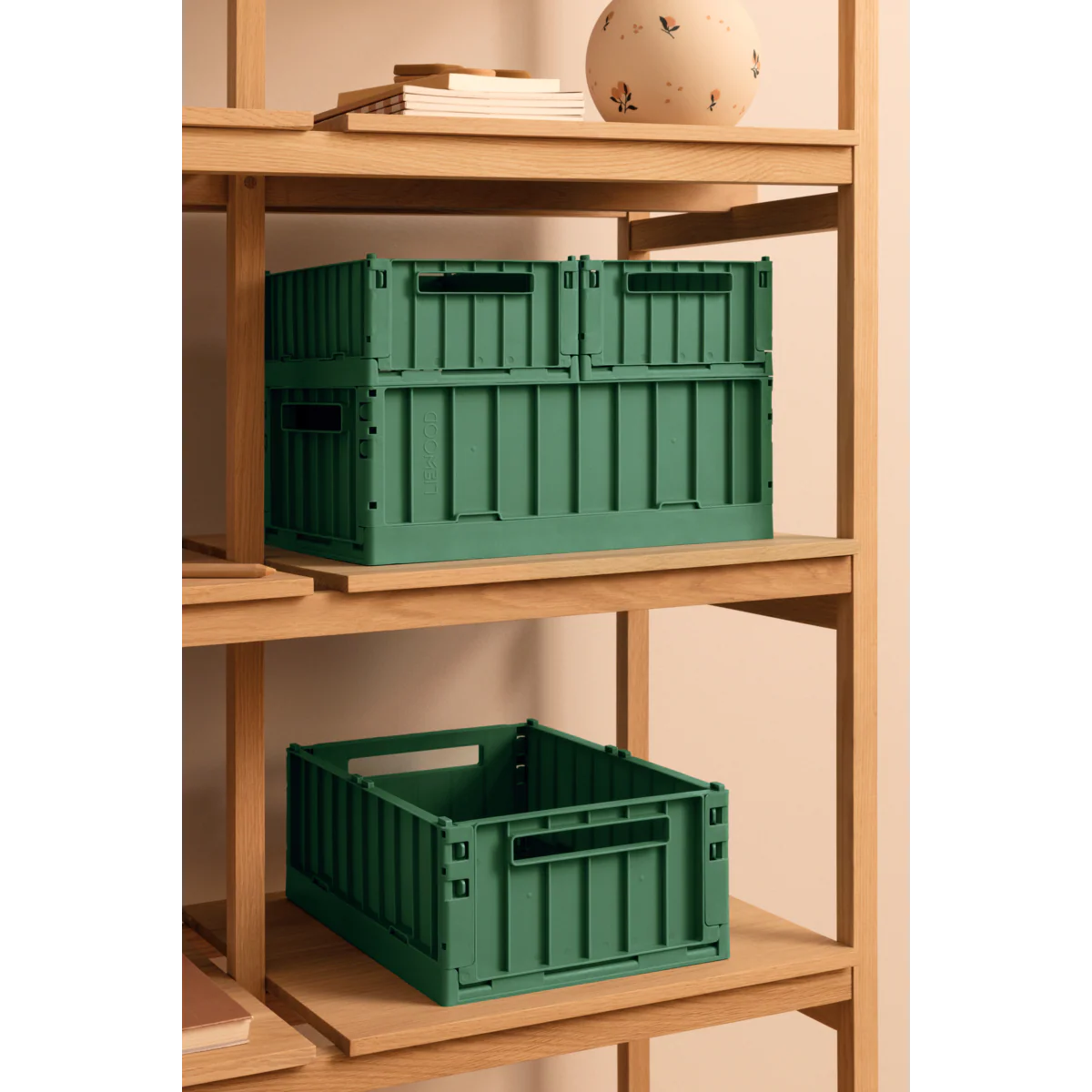 WESTON Medium Storage Box 2-Pack - Dusty ivy - Image 4