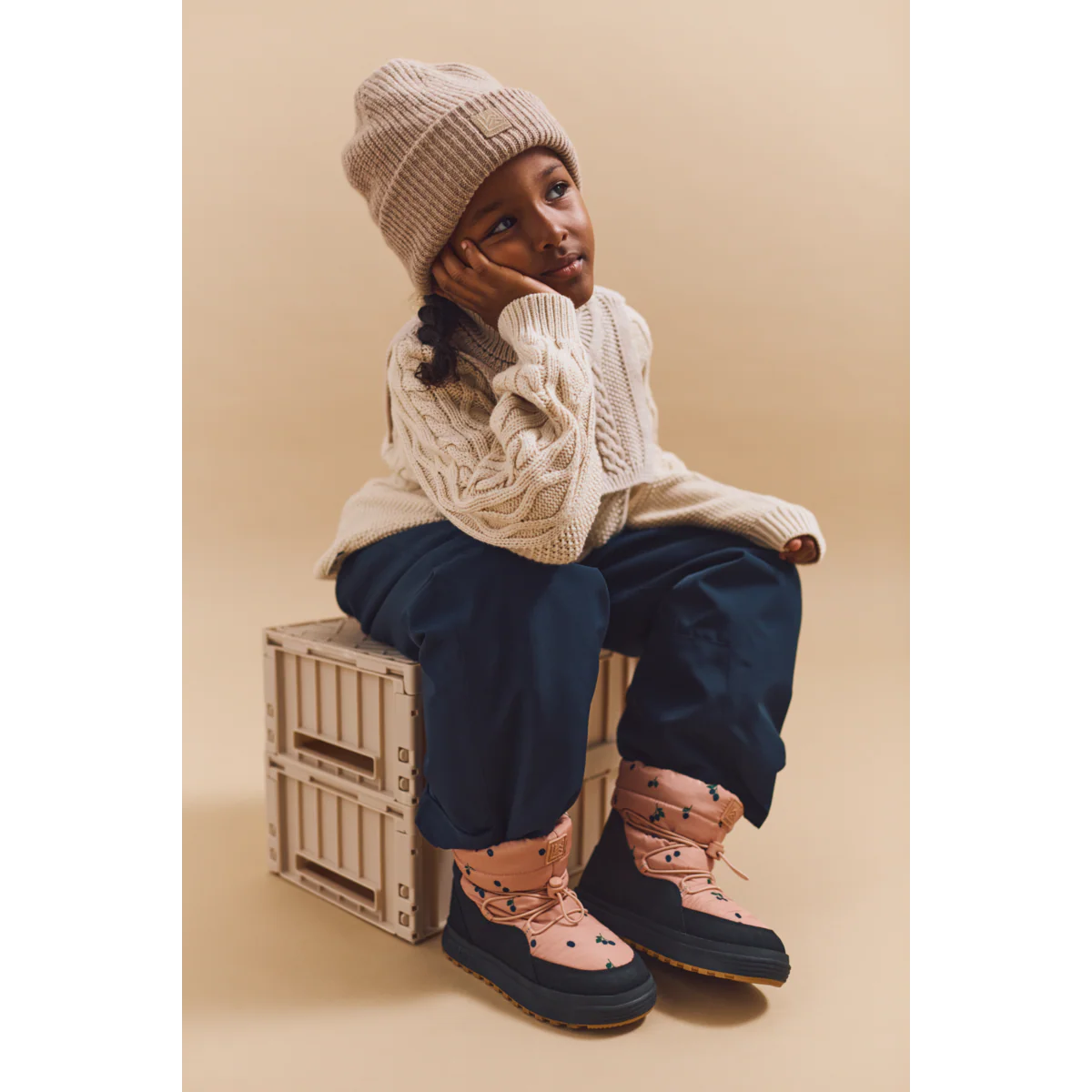 Zoey Winter Boots - Berry / Pale Tuscany - Image 7